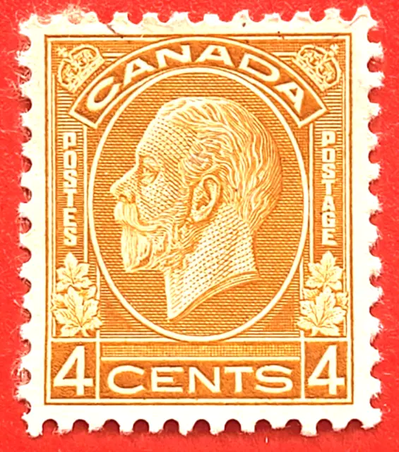 Canada Stamp #198 KGV "Medallion Issue" MH VF CV$75