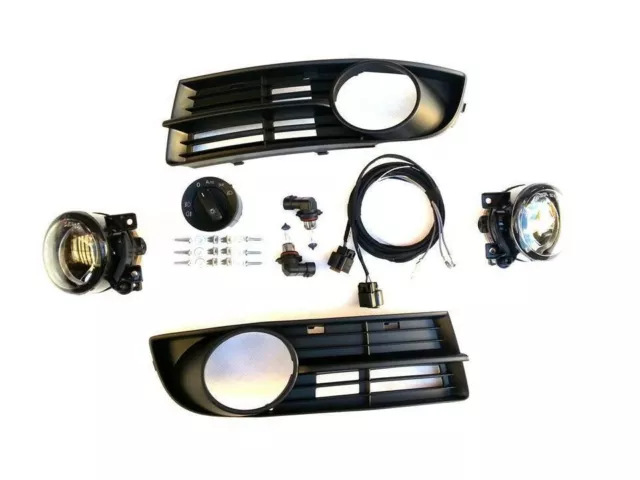 HZ-DESIGN Lichtschalter Schalter Nebelscheinwerfer NSW Chrom AUTO passend  für Golf Plus