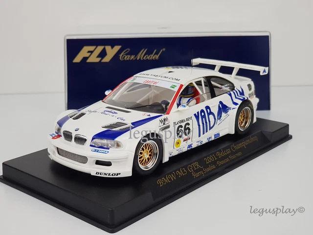 Slot Car Scalextric Fly A2035B BMW M1 Art Cars - Signé Frank Stella - Neuf