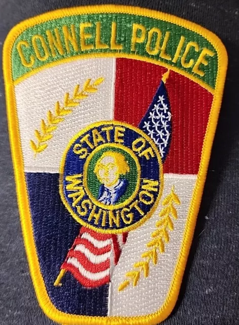 Connell Washington Police Patch NEW Unused