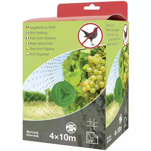 Swissinno 1 258 001  Natural-Control netting 4x10m Rete di protezione per uccell