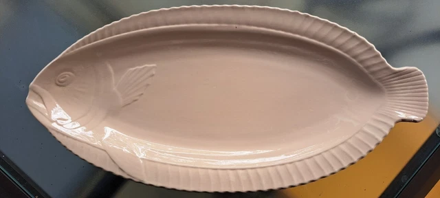 CHRISTOFLE Grand plat à poisson en métal argenté