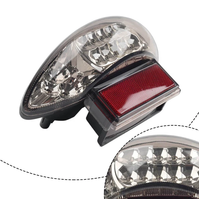 thumbnail image 2 of Smoke LED Tail Light Set For Suzuki Hayabusa GSX1300R 1999-2020 - Red/Yellow Signals 2 of 6
