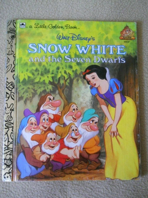 VINTAGE 1984 WALT Disney's Snow White and the Seven Dwarfs / Little ...