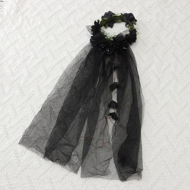 Accessori costume di Halloween copricapo di Halloween signorina damigella d'onore vestiti