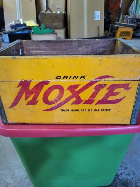 1956 Moxie Wooden Box
