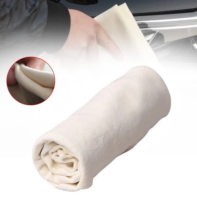 Vêtements de nettoyage en cuir chamois de qualité supérieure pour caméras de