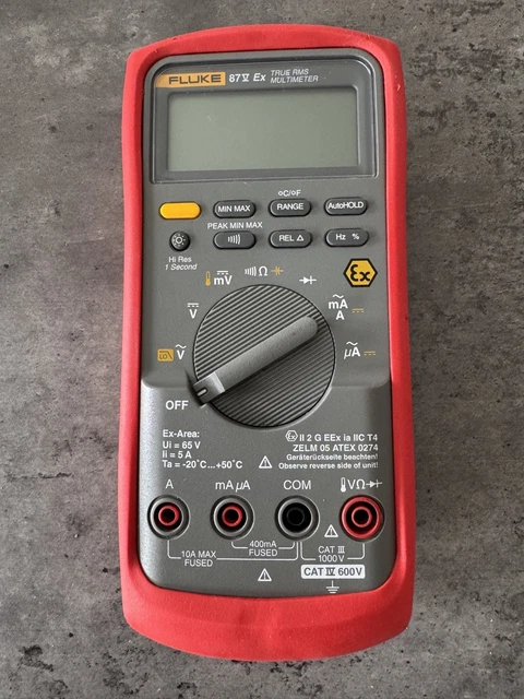87 True Rms Multimeter FLUKE 87V EX True RMS Multimeter £271.08 - PicClick UK