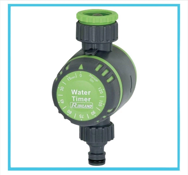 Timer analogico manuale programmazione irrigazione acqua  giardino giardinaggio