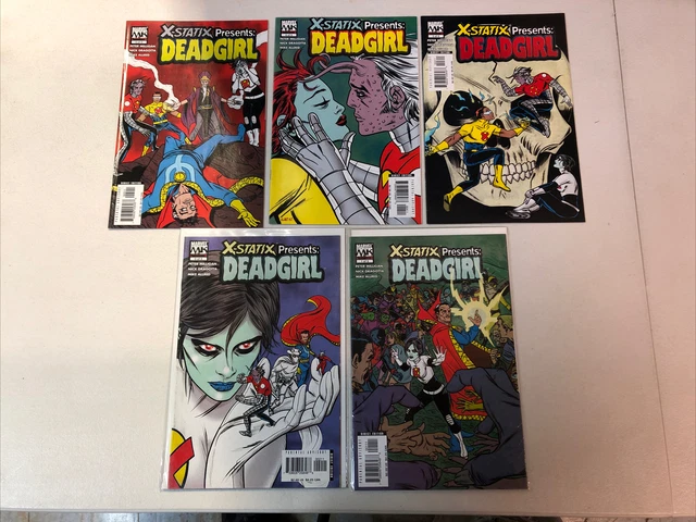 X-Statix Presents Deadgirl (2006) #1 2 3 4 5 (VF/NM) Complete Set Mike Allred