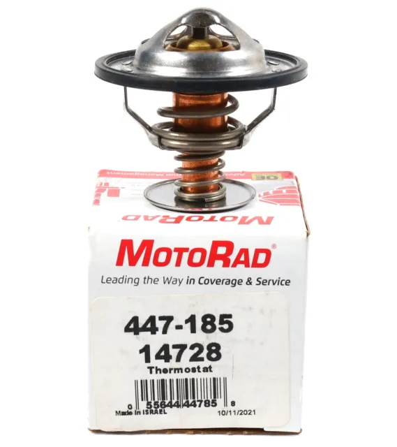 MotoRad 447-185 Thermostat Front 185 Degree 2001-2018 Duramax Diesel GM 97241129