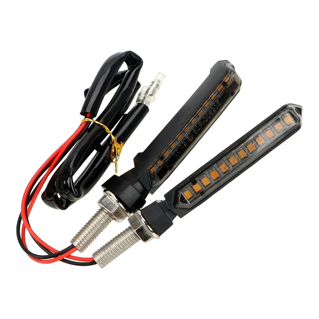 Set Of 4 Front & Rear Black Indicators For Honda CBF125 - All Years