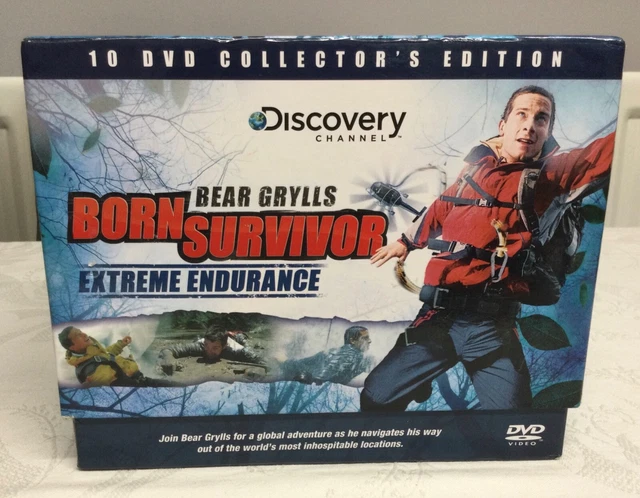 Bear Grylls Born Survivor Extreme Endurance 10 DVD Collector's Edition Box Set