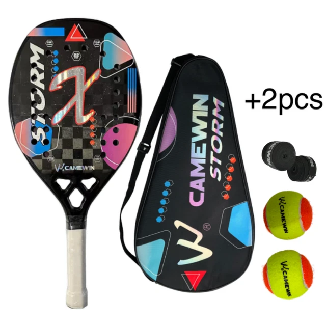 2023 Original Camewin 18k super eva carbon fiber beach tennis racket with bag US