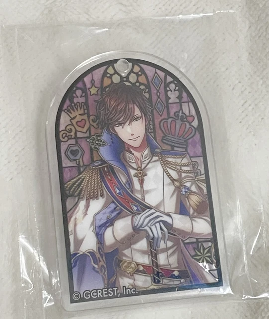 GCREST, 100 Princes of Dream Kingdom, Rika Stained Glass Design Acrylic Keychain