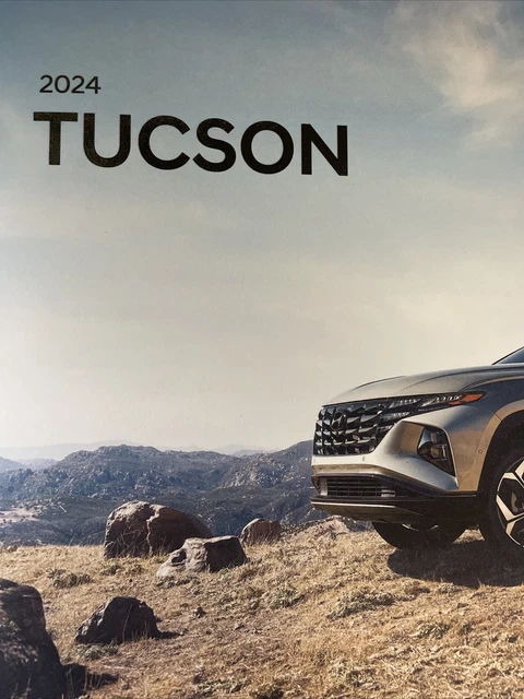 BROCHURE HYUNDAI 2024 Tucson neuve version 2024 première classe ...
