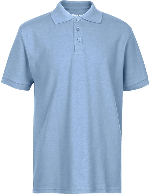 DDI 1982104 Men&apos;s DRI-FIT Polo Shirt - Light Blue  XL Case of 6