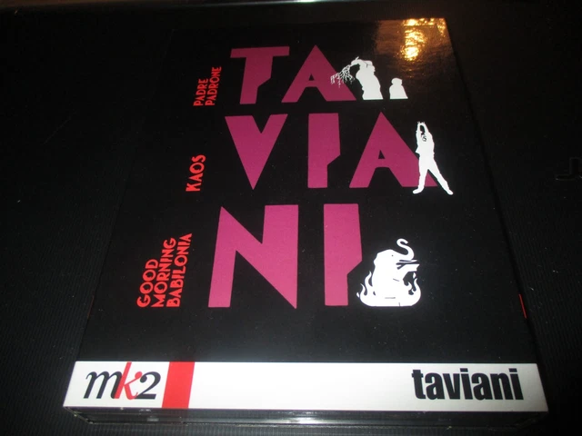 4 Dvd "Paolo & Vittorio Taviani : Padre Padrone / Kaos / Good Morning Babilonia