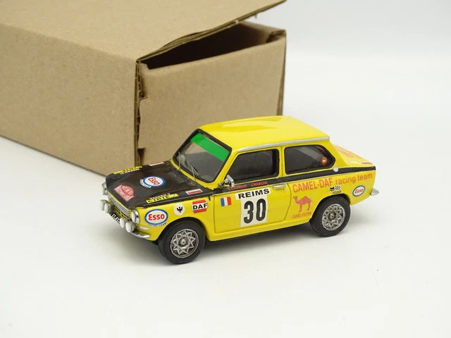 Mini Racing Alpine Renault A310 V6 Gitanes Rallye Du Var 76 - 1/43 Monté