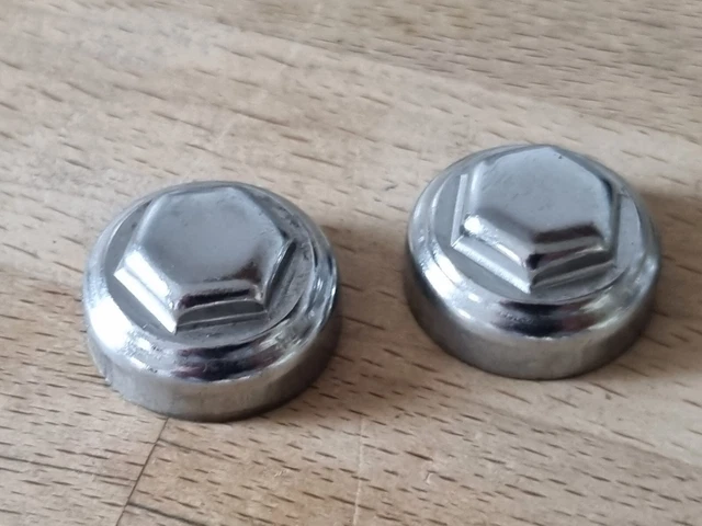 Paire De Caches-poussière Pour éclairs De Pédales Vélo – Neufs – époque
