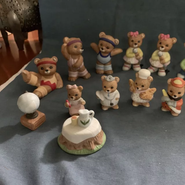 Homco Bears Large Assortment of 1409 1421 1448 1462 5211 5313 And 8820 17 Pieces