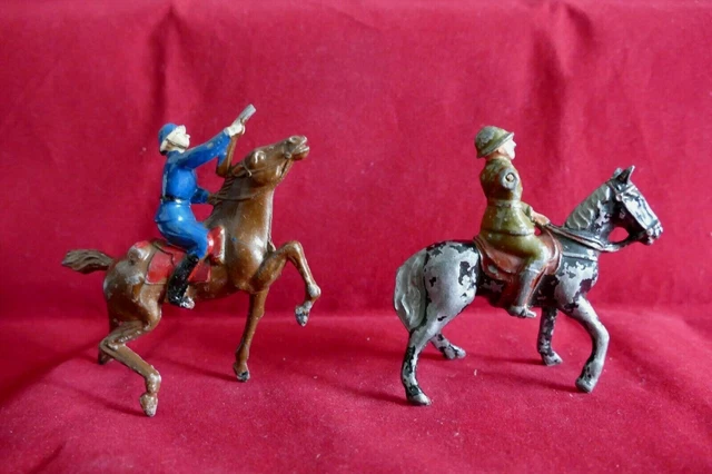 Plomb creux GM : mare aux canards avec 2 canards - Collection