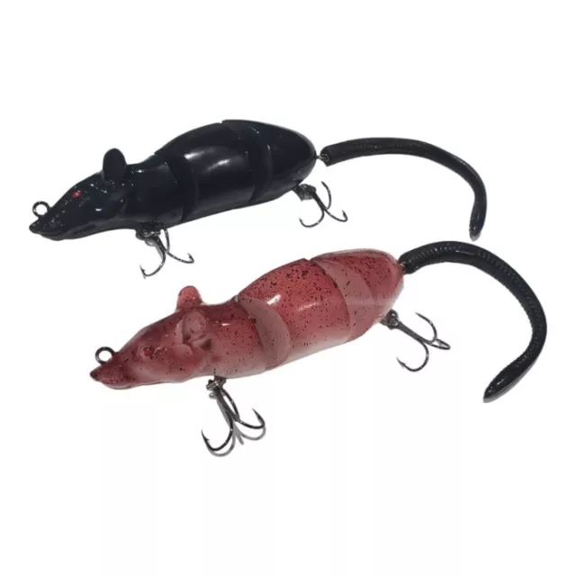 Rat Surface Pike Fishing Lure | Jointed FloatingSwimbait | 140mm | FISHIN ADDICT