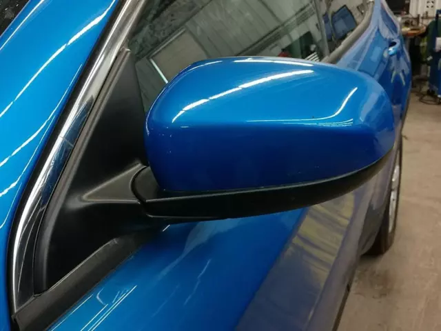 OEM Side View Door Mirror For Compass Left Blu Pwr Heat Pitted