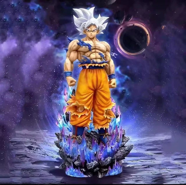 Figurine Dragon Ball Z Son Goku Boule Cristal Avec LED - Haute Qualité, Neuf 2024