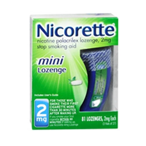 Nicorette Mini Losange Menthe 81 Chaque 2 MG Par Nicorette