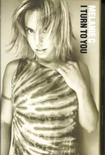 Melanie C - I Turn To You 2000 Uk Cassingle Card Sleeve Slip-Case Rare Condition