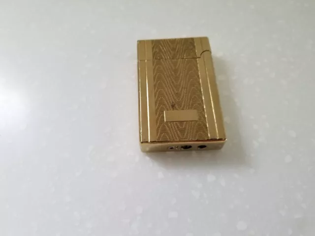 Vintage Gold Tone Butane Lighter