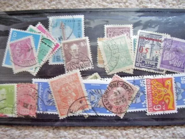 Worldwide collection stamps,  off paper , old