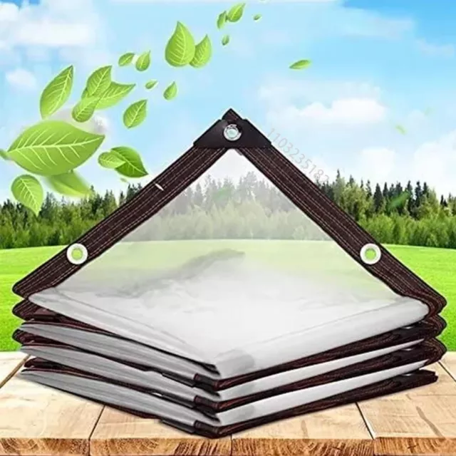 3 Sizes Of Heavy Duty Tarpaulin Waterproof Cover Tarp Ground Camping Sheet