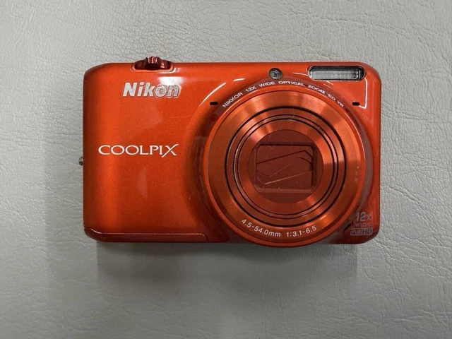 NIKON COOLPIX S6500 Compact Digital Camera Tested Working Seller