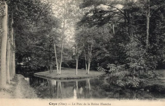 *1530 cpa Coye - le Parc de la Reine Blanche