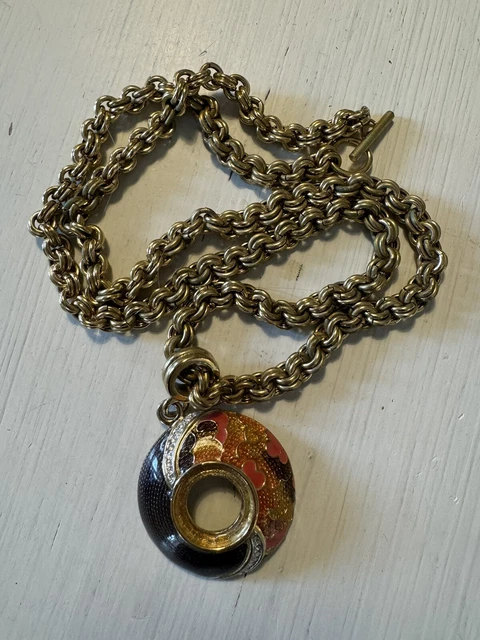 Parure De Bijoux Guy Laroche Paris - Collier Et Bracelet Signé - Occasion En Métal Doré