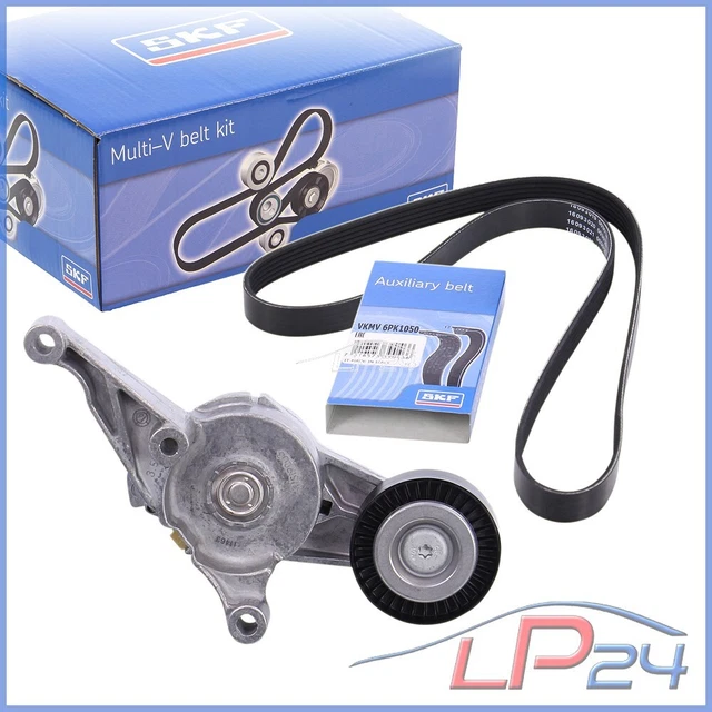 Skf Kit Courroie Trapézoïdale À Nervures+Tendeur Pour Vw Jetta 3 1.9 2.0 Tdi10