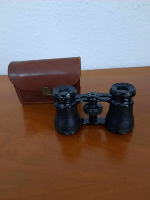 Jumelles De Théâtre BB Avec Étui Cuir – Grossissement 4x – Très Bon État