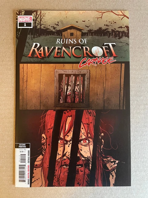 Ruins Of Ravencroft Carnage #1 2Nd Ptg Variant — 1St App Cortland Kasady — Nm
