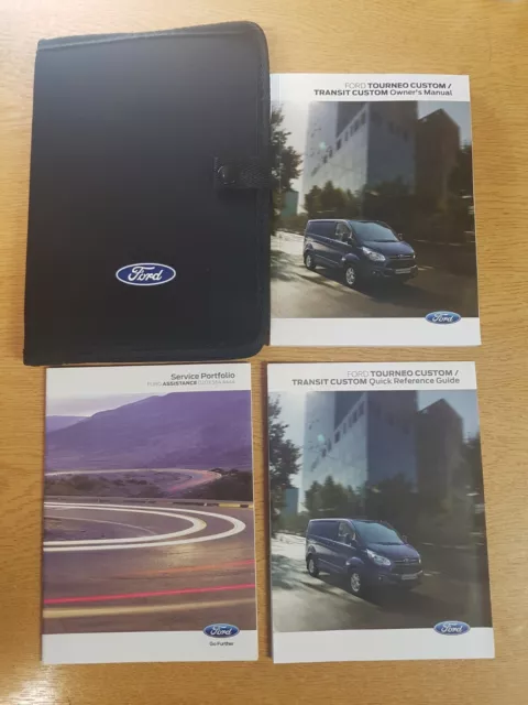 Ford Tourneo Custom /Transit Custom 2012-2017 Handbook  Manual Service Book