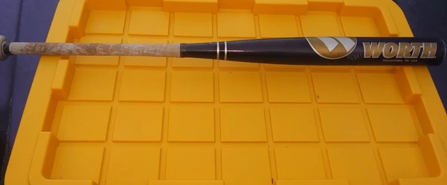 Batte De Softball Adulte Worth Gold Tennessee 34" Alu – Vintage