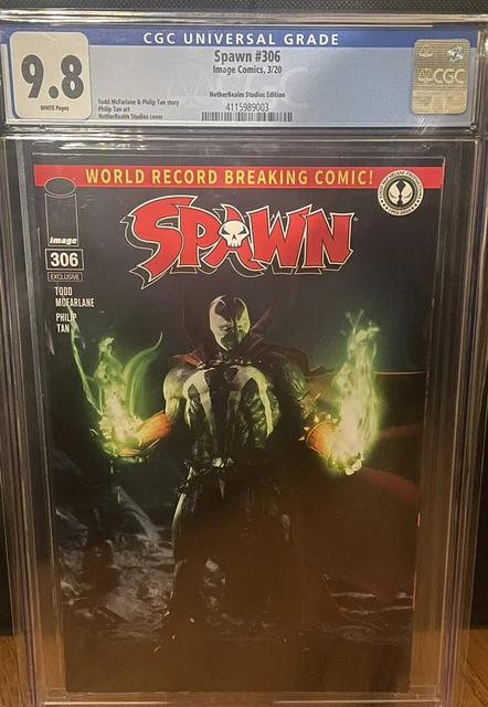 Spawn 306 Netherrealm Variant - CGC 9.8 - Image Comics 2020 - Mortal Kombat