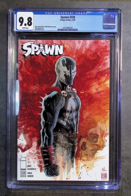 Spawn #338 (2023 Image Comics) 1st Print David Mack Variant CGC 9.8