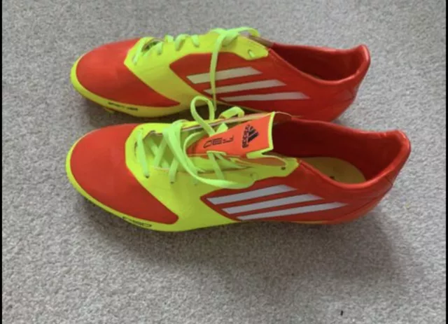 ADIDAS ADIZERO F50 Fg Chameleon Purple Football Boots Uk Size 10