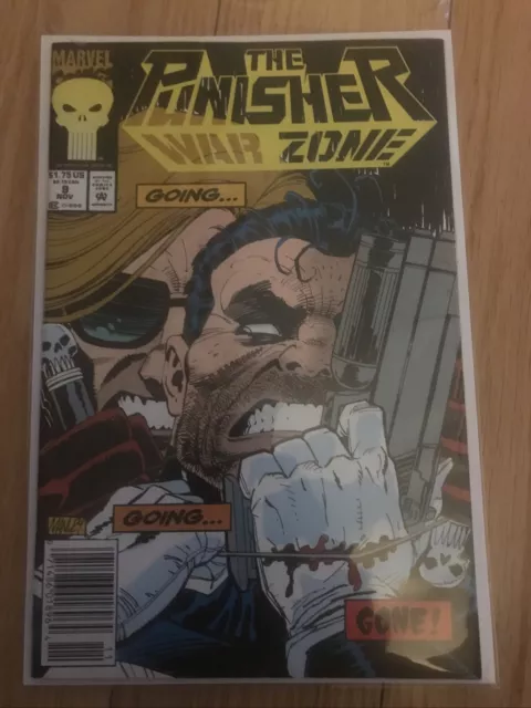 The Punisher War Zone #9 Bagged & Boarded