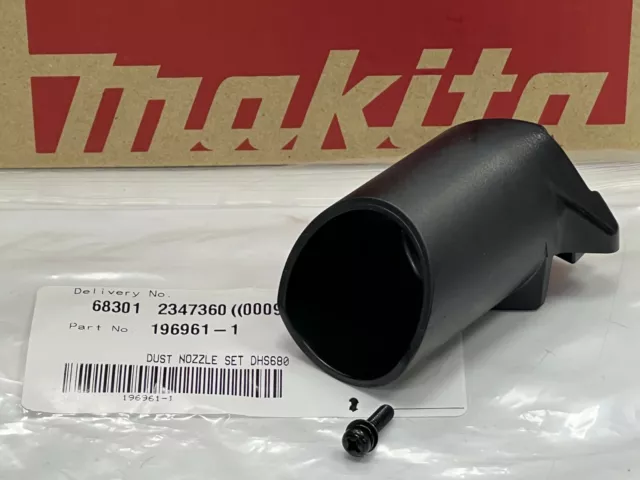 GENUINE MAKITA DUST Nozzle Piece For Circular Saws DHS680 DSS610