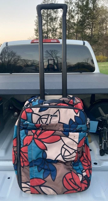 TUMI  2 Wheeled  20" Carry On Travel suitcase bag, Abstract Floral