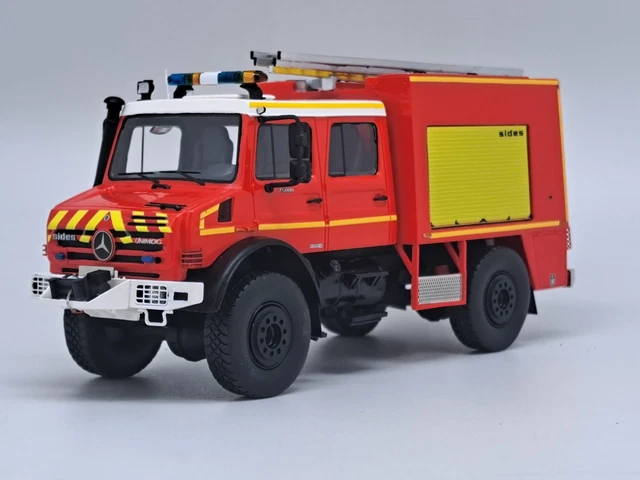 Mercedes Unimog U5000 Sides Aéronavale (Alerte) 1/43e