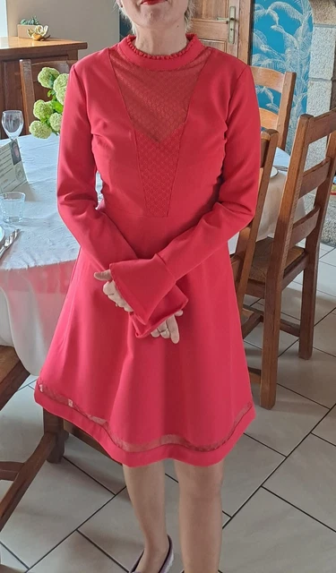 Robe Hemingway Bleue Charles Victor – Taille M – Neuve Avec étiquettes